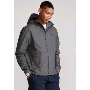 Polo Ralph Lauren Lightweight Water-Repellent Portland Hooded Jacket Men sz XXL